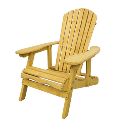 Leven Adirondack Armchair with Adjustable Back Rest