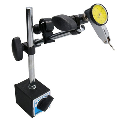 Lever & Plunger Metric Dial Test Indicators & Magnetic Base DTI Gauge Clock