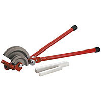 Lever Type Tube Bender for 15mm & 22mm Pipes - Long Cranked Steel Handles