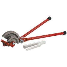 Lever Type Tube Bender for 15mm & 22mm Pipes - Long Cranked Steel Handles