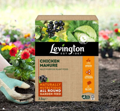 Levington Chicken Manure Multi Purpose Plant Food 3.5kg