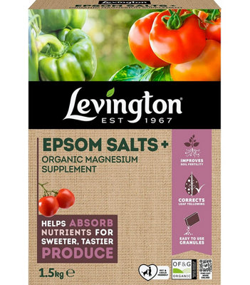 Levington Epsom Magnesium Salts+ 1.5kg