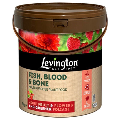 Levington Fish Blood & Bone Multi Purpose Plant Food 9kg