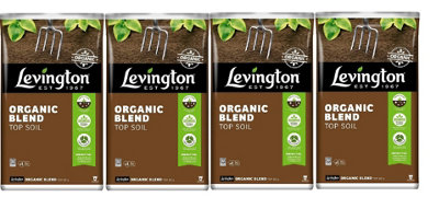Levington Organic Blend Top Soil 20L Pack of 3