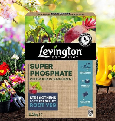 Levington Superphosphate Plant Feed Phosphorus Supplement  1.5kg