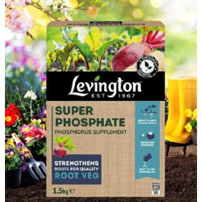 Levington Superphosphate Plant Feed Phosphorus Supplement  1.5kg