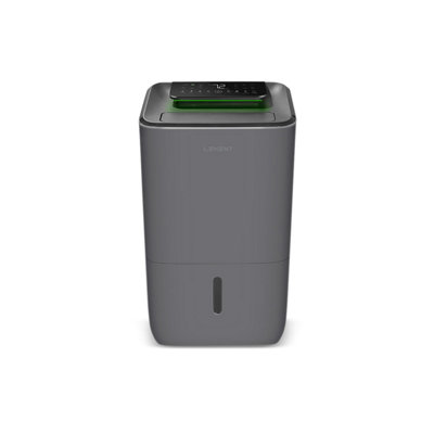 Lexent 30L Plasma-cluster Ion Dehumidifier, UVC Air Purifier, Low Energy, PM2.5, HEPA/Activated Carbon, Laundry Black