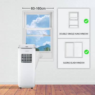 LEXENT AGILE SPRINT Portable Air Conditioner Window Seal Kit For Sash Windows Sliding Windows