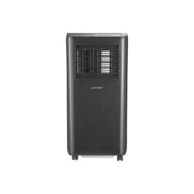 LEXENT Black Portable Air Conditioner 7000 BTU, Air Cooler Cooling, Dehumidifier, Mobile Air Conditioner LC7B