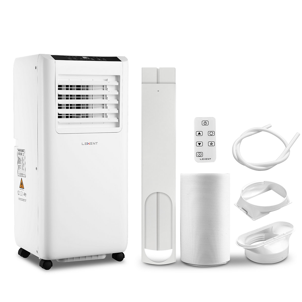 LEXENT Portable Air Conditioner 7000 BTU, Air Cooler Cooling, Dehumidifier, Air Conditioning Unit Mobile Air Conditioner LC7W LEXENT Portable Air Conditioner 7000 BTU, Air Cooler Cooling, Dehumidifier, Air Conditioning Unit Mobile Air Conditioner LC7W