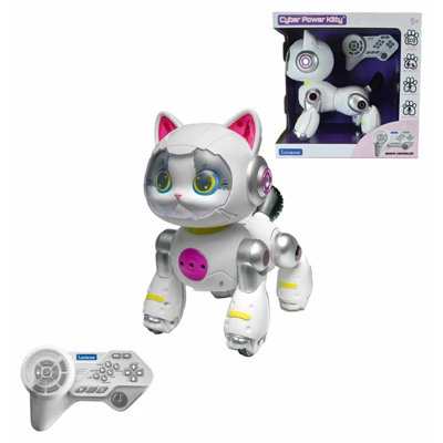 Lexibook Cyber Power Robot Pet Kitty Voice Command Smart Toy Remote 2.4GHz