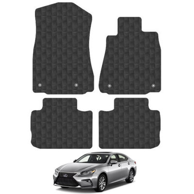 Lexus IS300H 2013-Onwards Car Floor Mats Rubber Tailored Fit 4pcs Heavy-Duty