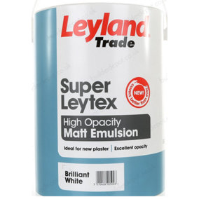 Leyland Leytex Brilliant White Matt Paint 5L