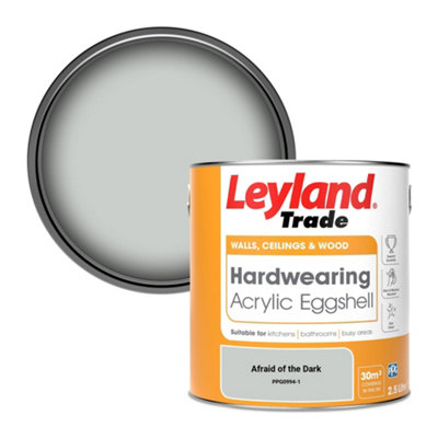 Leyland Trade Hardwearing Acrylic Eggshell Emulsion Paint Afraid of the ...
