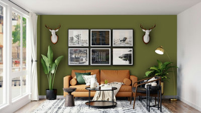 Leyland Trade Hardwearing Acrylic Eggshell Emulsion Paint Forest Creek ...