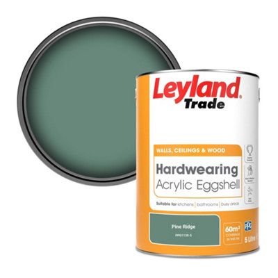 LEYLAND TRADE HARDWEARING ACRYLIC EGGSHELL EMULSION PAINT PINE RIDGE ...