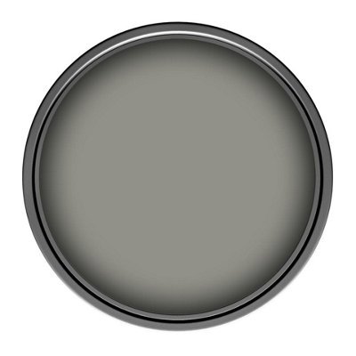 Leyland Trade Hardwearing Matt Emulsion Paint Hurricane Grey (10A07) 5L
