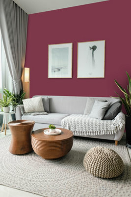 Leyland Trade Hardwearing Matt Emulsion Paint Raspberry Dream (PPG1050 ...