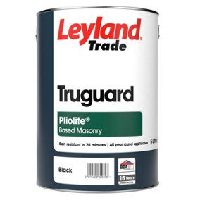 Leyland Trade Smooth Truguard Pliolite Black - 5L
