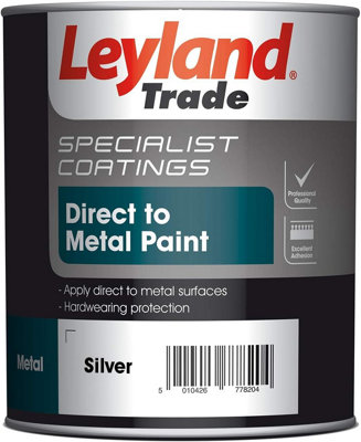 Leyland Trade Specialist Coatings Direct to metal Pant 750ml - Silver