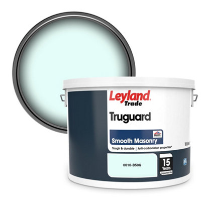 Leyland Trade Truguard Smooth Masonry Paint (0010-B50G) 10L