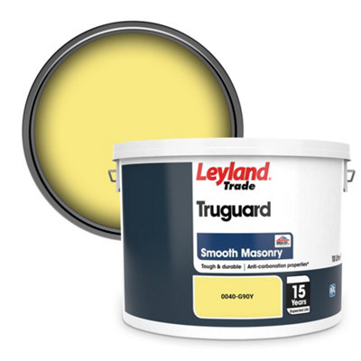 Leyland Trade Truguard Smooth Masonry Paint (0040-G90Y) 10L