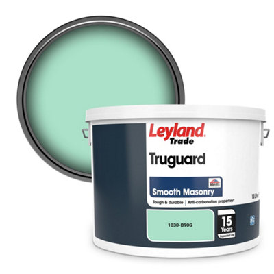 Leyland Trade Truguard Smooth Masonry Paint (1030-B90G) 10L
