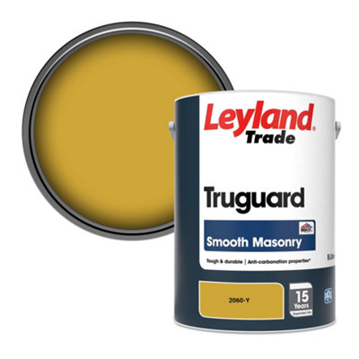 Leyland Trade Truguard Smooth Masonry Paint (2060-Y) 5L