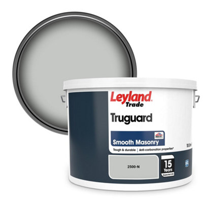 Leyland Trade Truguard Smooth Masonry Paint (2500-N) 10L