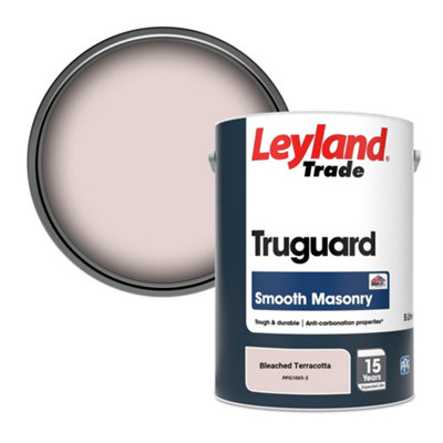 Leyland Trade Truguard Smooth Masonry Paint Bleached Terracotta (PPG1065-2) 5L