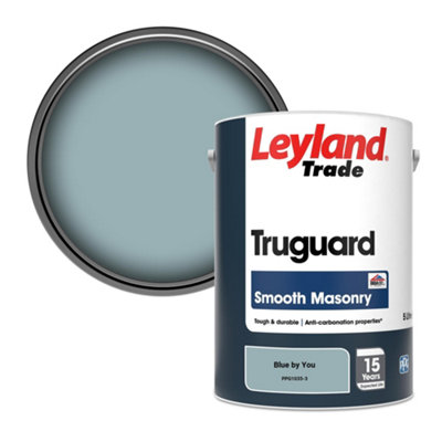 Leyland Trade Truguard Smooth Masonry Paint Blue by You (PPG1035-3) 5L