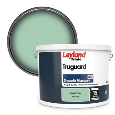 Leyland Trade Truguard Smooth Masonry Paint Candy Twist (PPG1132-3) 10L