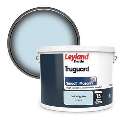 Leyland Trade Truguard Smooth Masonry Paint Duck's Egg Blue