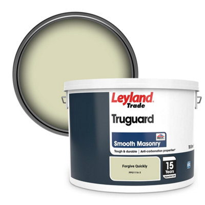Leyland Trade Truguard Smooth Masonry Paint Forgive Quickly (PPG1116-3) 10L
