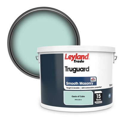 Leyland Trade Truguard Smooth Masonry Paint Oasis of Calm (PPG1230-2) 10L