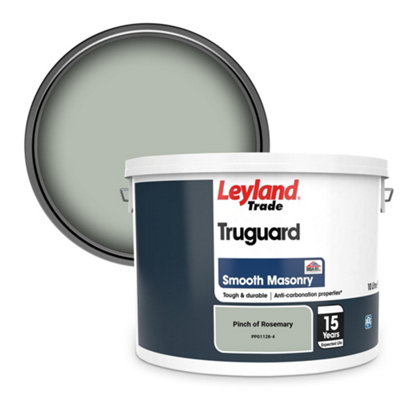LEYLAND TRADE TRUGUARD SMOOTH MASONRY PAINT PINCH OF ROSEMARY (PPG1128 ...