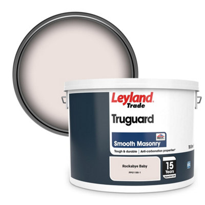 Leyland Trade Truguard Smooth Masonry Paint Rockabye Baby (PPG1188-1) 10L