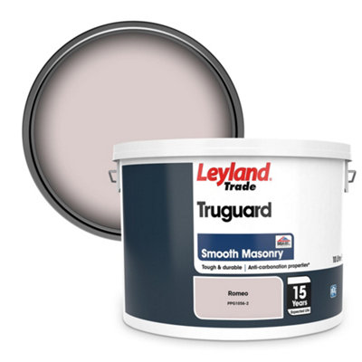 Leyland Trade Truguard Smooth Masonry Paint Romeo (PPG1056-2) 10L