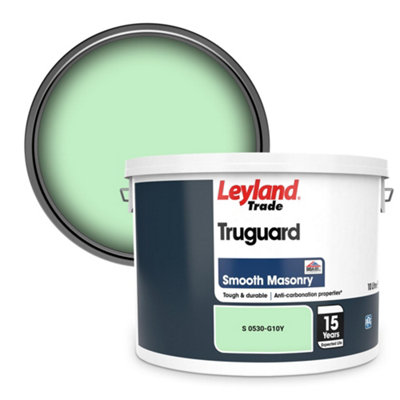 Leyland Trade Truguard Smooth Masonry Paint (S 0530-G10Y) 10L