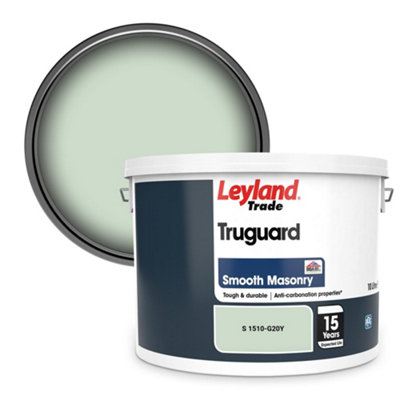Leyland Trade Truguard Smooth Masonry Paint (S 1510-G20Y) 10L