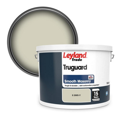 Leyland Trade Truguard Smooth Masonry Paint (S 2005-Y) 10L