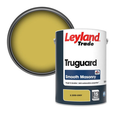 Leyland Trade Truguard Smooth Masonry Paint (S 2050-G90Y) 5L