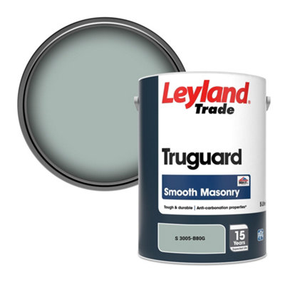 Leyland Trade Truguard Smooth Masonry Paint (S 3005-B80G) 5L