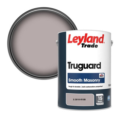 Leyland Trade Truguard Smooth Masonry Paint (S 3010-R10B) 5L