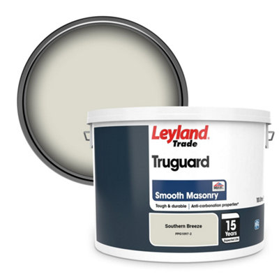 Leyland Trade Truguard Smooth Masonry Paint Southern Breeze (PPG1097-2) 10L