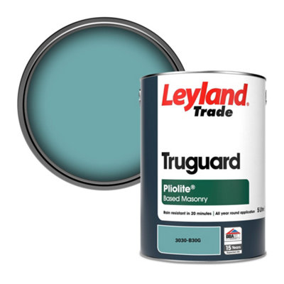Leyland Trade Truguard Smooth Pliolite Masonry Paint (3030-B30G) 5L