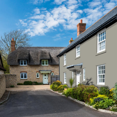 Leyland Trade Truguard Smooth Pliolite Masonry Paint Fieldstone ...