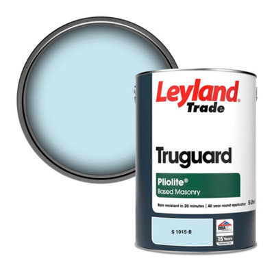 Leyland Trade Truguard Smooth Pliolite Masonry Paint (S 1015-B) 5L