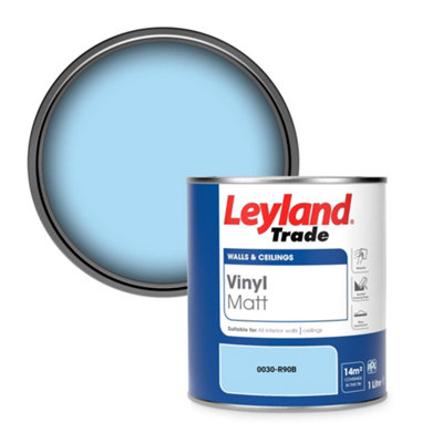 Leyland Trade Vinyl Matt Walls & Ceilings Emulsion Paint (0030-R90B) 1L