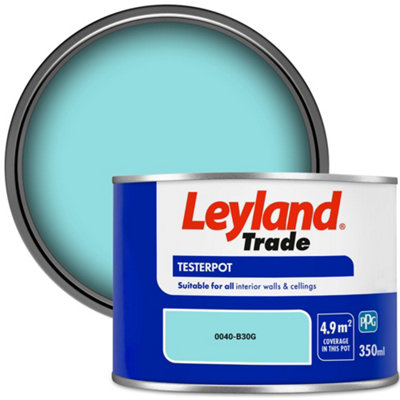 Leyland Trade Vinyl Matt Walls & Ceilings Emulsion Paint (0040-B30G) 350ml Tester